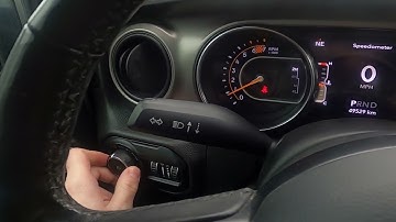 How to Enable or Disable Automatic Lights in Jeep Wrangler IV ( 2018 – now ) Use Auto Lights