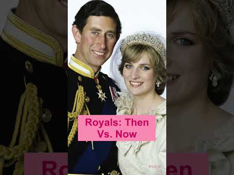 The Royal Family: Then vs. Now #shorts