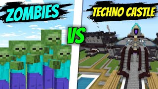 Techno Gamerz Castle VS Zombies ( Minecraft Hindi )