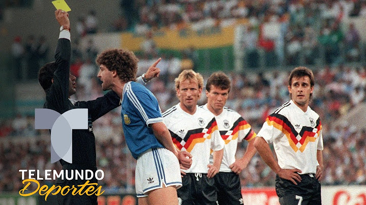 Resurge la polémica del penal en la final de la Copa Mundial 1990 | Telemundo Deportes