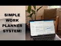 My 5 Minute Work Planning System in Outlook