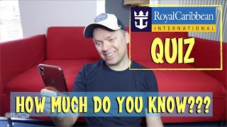 Royal Caribbean Cruise Line Quiz! Sunday Sofatime