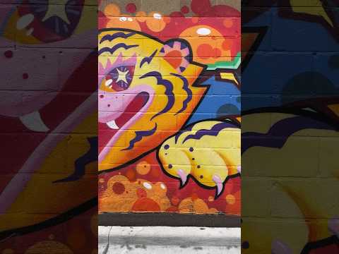 Jieun June Kim #murals #streetart #art #graff #graffitiart #muralart #painting #tiger