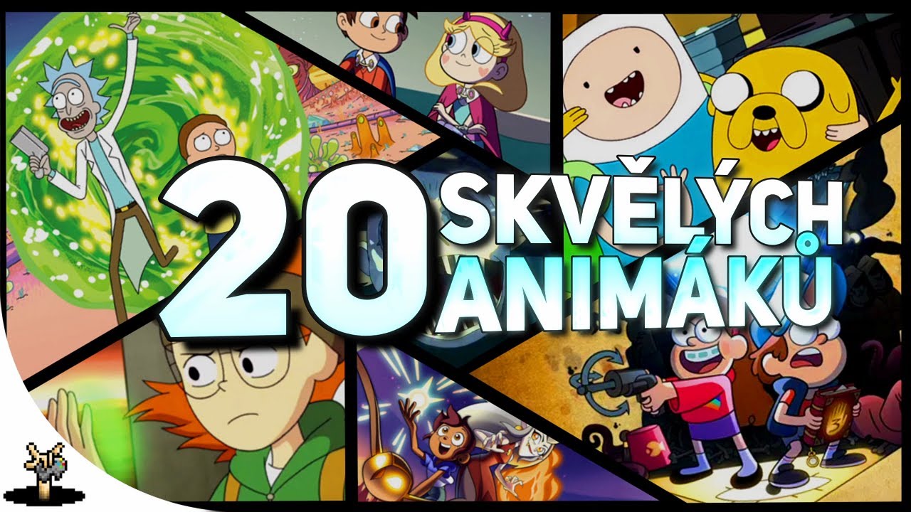 20 Animovaných seriálů, které DOPORUČUJU! - YouTube