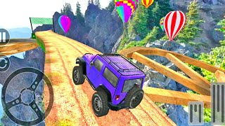 Jeep Solo Racing Stunt On Top Uphill Track | Jeep Car Driving Games | Car Games #6 screenshot 4