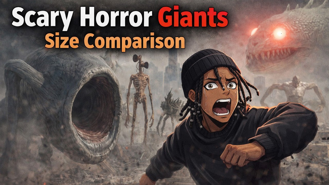 Тревор Хендерсон: Сравнение размеров монстров в 3D | Реакция