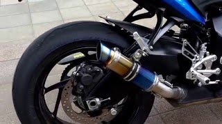GSX-S1000 LCI Parts ラウンドショート フルチタンサイレンサー