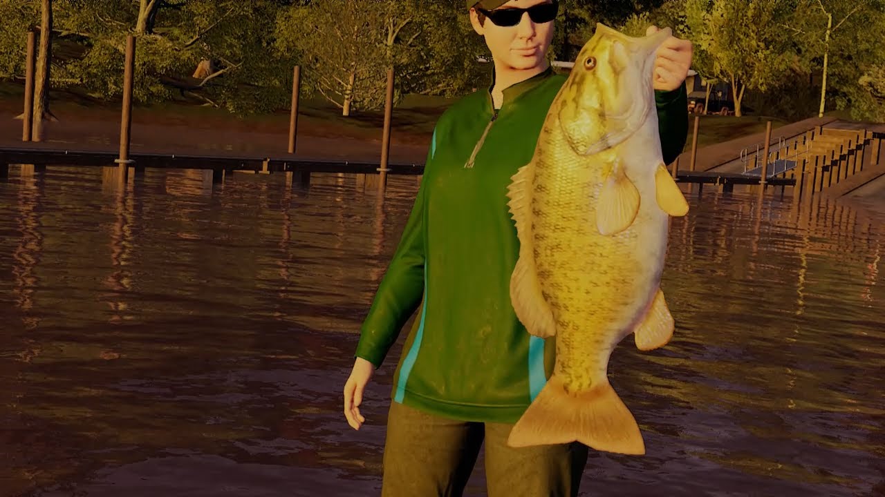 Fishing Sim World  Pro Tour Lake Jordan Bass Hotspot
