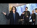 Gene Simmons And Family Are Quite The Chatty Bunch At LAX