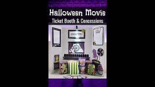 Halloween Movie Night | Ticket Booth & Concessions Printable