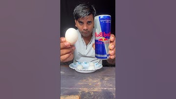 Unbreakable Bouncy Egg Hack ✅ | science project class 7th #fyp #diy #experiment #gems #shorts