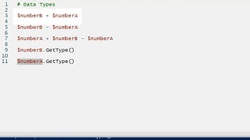 PowerShell - Basic Data Types