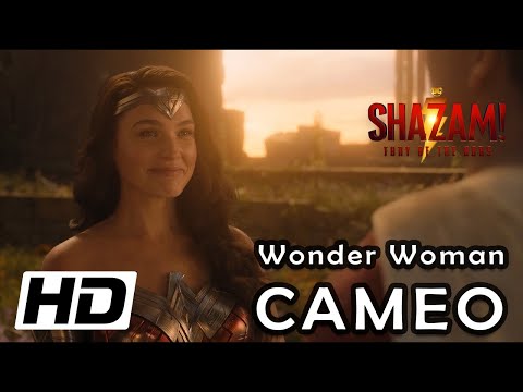 Wonder Woman Cameo HD | Shazam Fury of the Gods | DCEU
