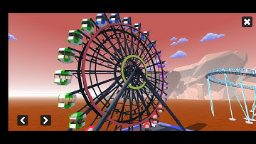Dark Wheel: Red Planet || Real Coaster