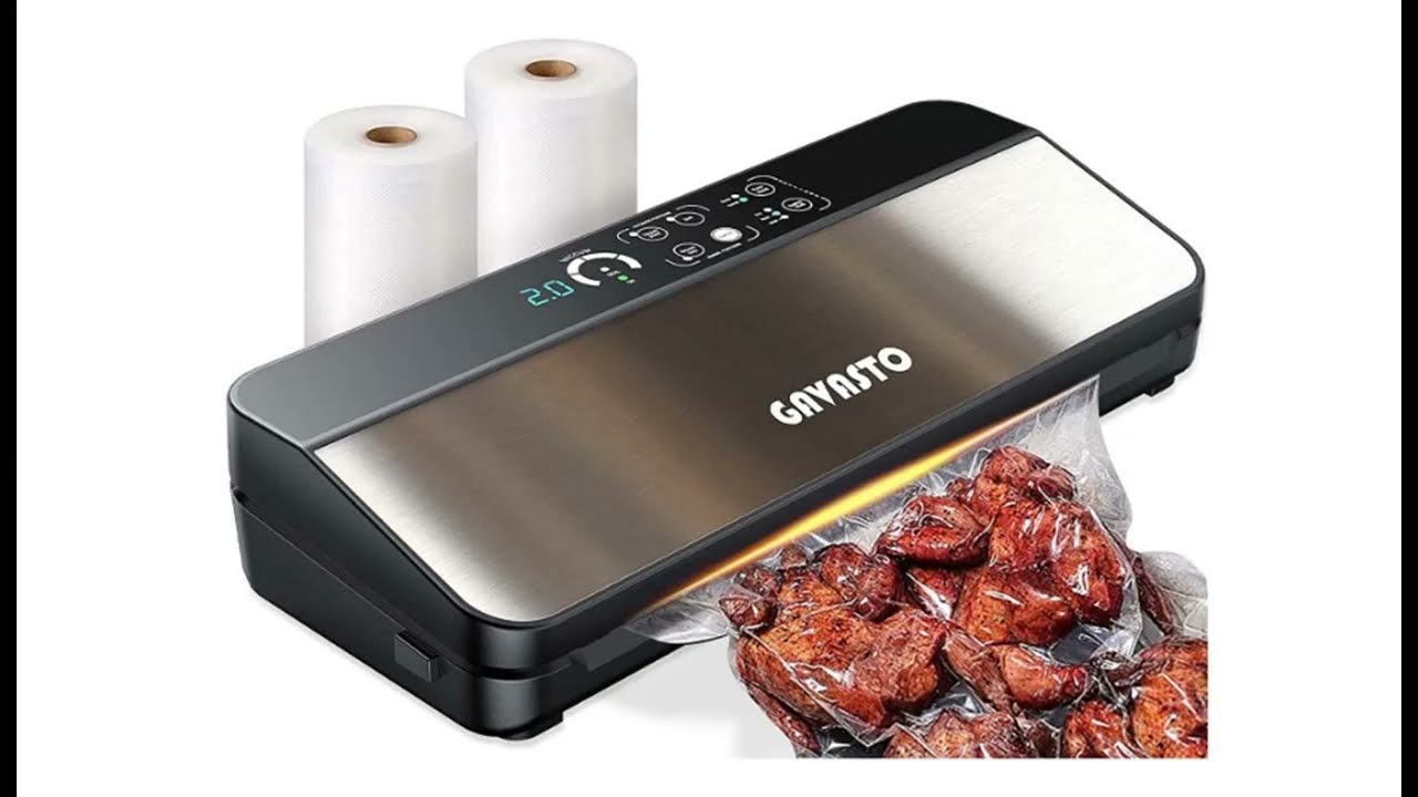 Crownful Automatic Vacuum Sealer Machine, Dry & Moist Food Sealer, Air Sealer Machine with Vacuum Seal Bags