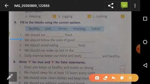 E V S   Class   2 Chapter   8  Part   4   Keeping Healthy