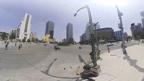 Así se vio el simulacro en la CDMX en 360 grados
