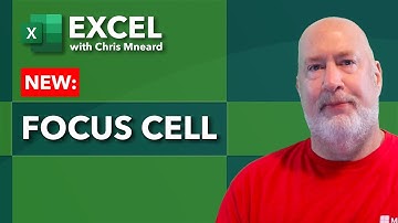 NEW Excel feature: Focus Cell | Improve the Visibility of the Active Cell