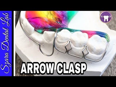 How to make a Arrowhead Clasp Orthodontic Lab Lesson ft. Martina Andrysova