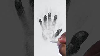 🔥 Como dibujar un fantasma | Ghost hand 👻 #art #drawing #arte #shorts #dibujar #ghost #dibujo