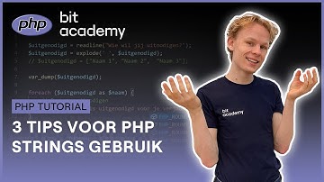 PHP Tutorial - 3 Tips en tricks voor het gebruik van PHP Strings!