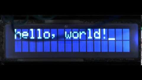 SIK Circuit #15 LCD, Cursor