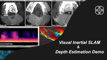 멀티플아이(MultiplEYE) Visual Inertial SLAM and Depth Estimation Demo on Xavier AGX