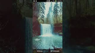 moving waterfall wallpaper screenshot 5