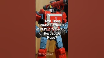 Hoe poseert de Studio Series 86 MTMTE Collection Perceptor? | MrLoubat | Transformers