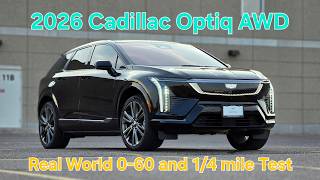 2026 Cadillac Optiq AWD Acceleration Test Dragy