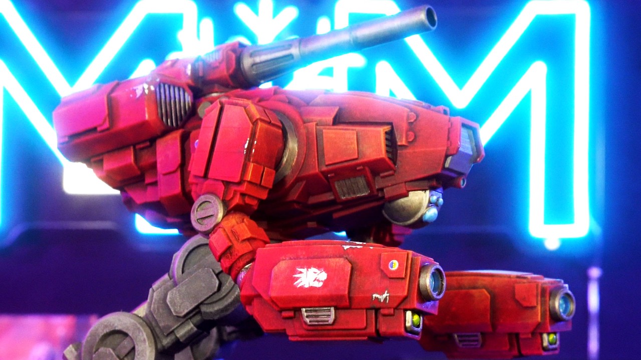 Battletech, but make it BIG. Making a 40k scale Marauder