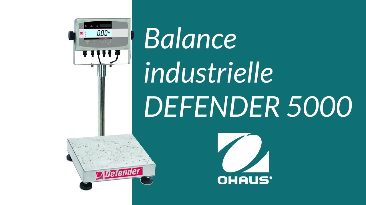 Balance industrielle DEFENDER 5000, OHAUS®