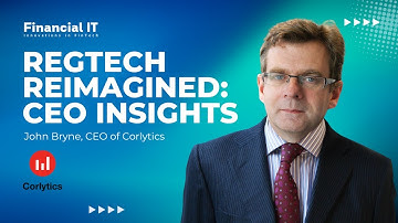 The Future of Compliance | John Byrne, CEO Corlytics | RegTech Summit 2025