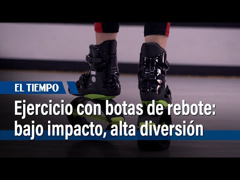 Deporte con botas de rebote: una nueva forma de hacer ejercicio de bajo impacto | El Tiempo