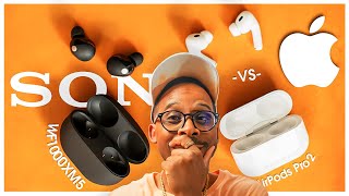 AirPods User TEST Sony WF1000XM5 vs AirPods Pro 2 and tells the HONEST TRUTH