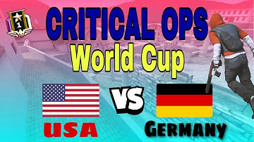 Critical Ops WORLD CUP 2022 - USA Vs Germany [FULL GAME + VOICE COMMS]