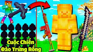 MINI GAME : CUỘC CHIẾN ĐÀO TRỨNG RỒNG ** NOOB MUA ÁO GIÁP THẦN STEVE VÀ THANH KIẾM SIÊU VIP