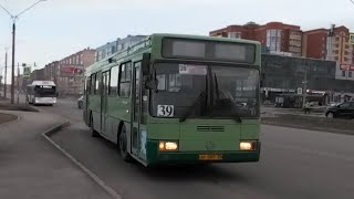 Череповец. Поездка на автобусе ГолАЗ-АКА-5225. Гос. АК 089 35. маршрут 39. 27.03.24