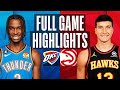 Game Recap: Thunder 121, Hawks 114