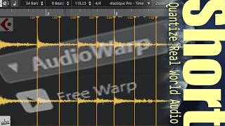Quantizing Real World Audio in Cubase
