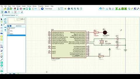 Microcontrolador Atmega328p encender un led