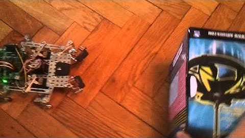 Three servo hexapod - upgrade