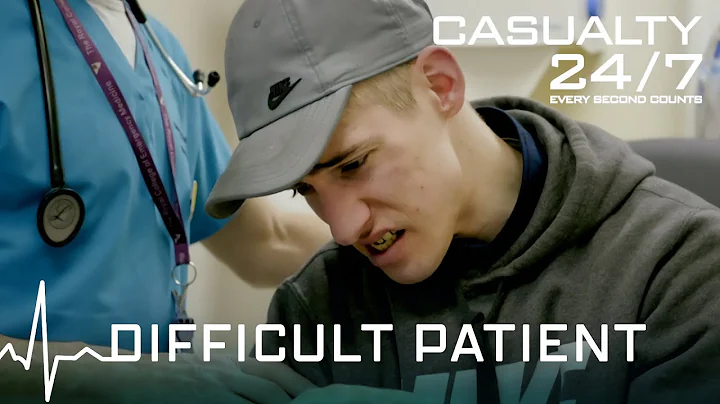 Difficult Patient With A Dislocated Shoulder | Casualty 24-7: Every Second Counts