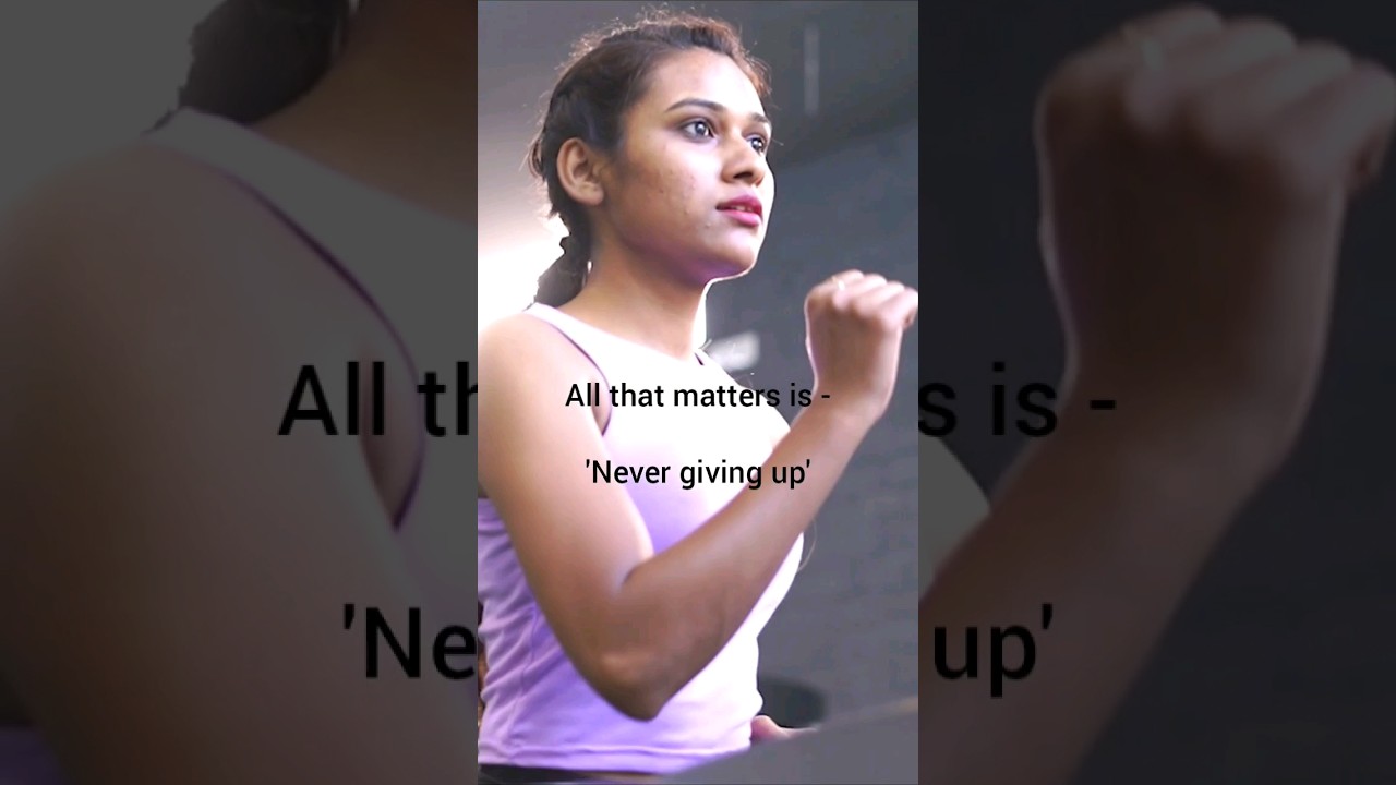 Never Give Up | The Little Mover #motivation #fitness