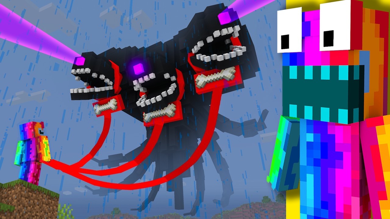 😱ผมจับ Wither Strom ร่างยักษ์ มาเลี้ยงใน Minecraft (เพื่อสิ่งนี้..?!)