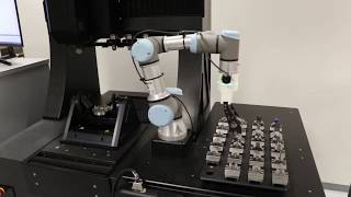 Dimensional metrology in combination with collaborative robots: Bruker Alicona µCMM Pick & Place