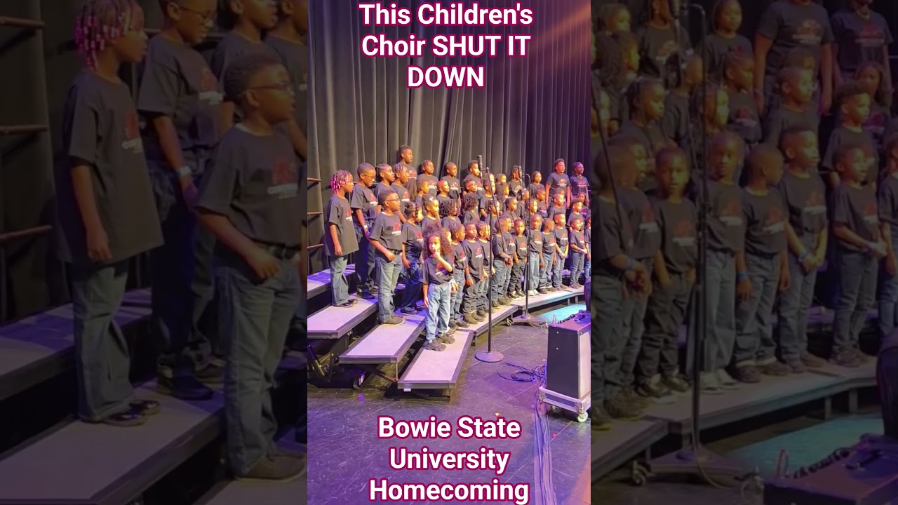 Reid Temple Academy Choir SHUT IT DOWN at Bowie State's Homecoming #hymnswithphillipcarter