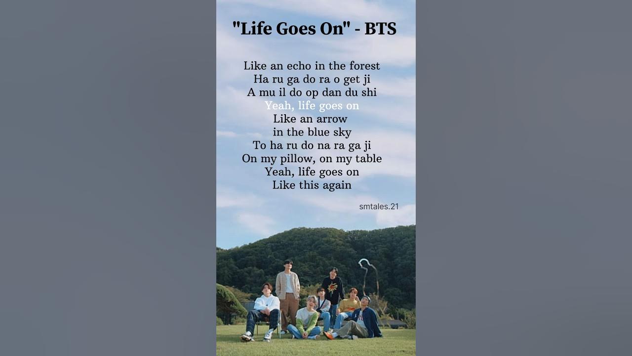 'Life Goes On' lyrics - @BTS #lyrics #song #trending 'Life Goes On' lyrics - @BTS #lyrics #song #trending