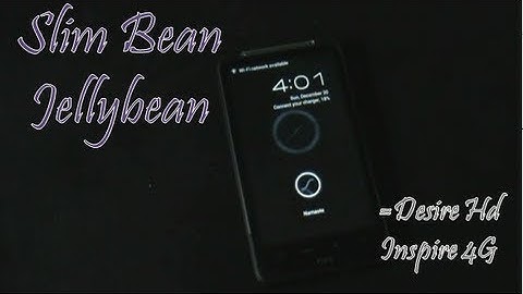 Jellybean for Desire HD & Inspire 4G - Slimbean Android 4.1.2