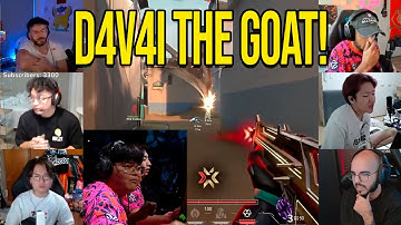 Valorant Streamers Reacts To PRX D4v41 CRAZY 4k Against TH In VCT Champions!